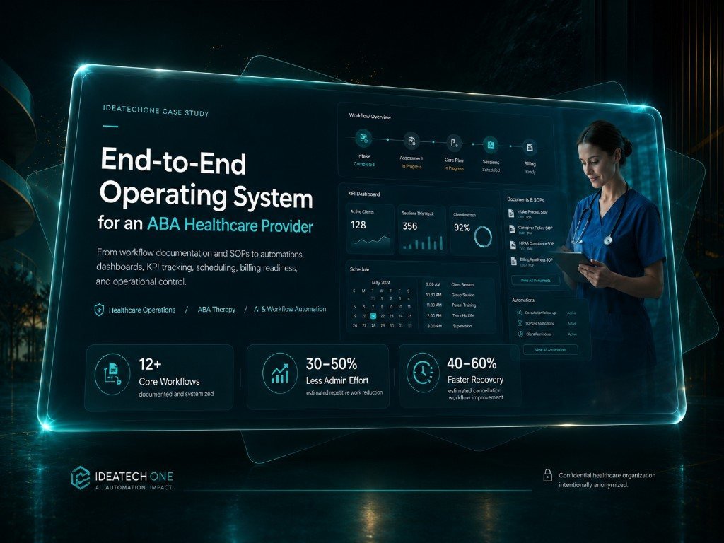 ABA Healthcare Operating System - IdeaTechOne case study
